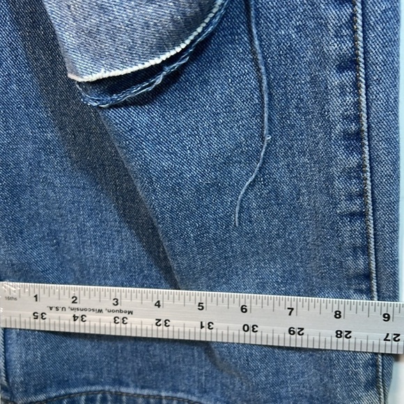 Nasty Gal Jeans high waisted destroyed wide leg women size 0 - Picture 6 of 6